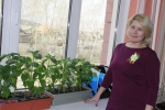За перцами присматривает учитель информатики Елена Мазий