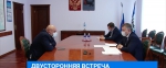 Денис Проценко и Игорь Кобзев обсудили вакцинацию жителей Приангарья