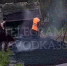 В Усолье-Сибирском уложили асфальт в лужу - IrkutskMedia.Ru