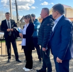 Депутат ЛДПР Роман Голышев принял участие в открытии новой детской площадки в Маркова