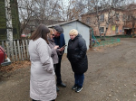 Депутат Думы Иркутска Татьяна Марченко ознакомилась с ходом строительства поликлиники № 15