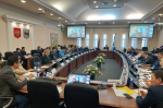 Заседание рабочей группы оперативного штаба по предотвращению энергодефицита. Фото IRK.ru