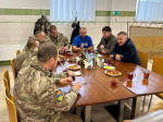 Игорь Кобзев встретился с жителями Приангарья, служащими в 85-й бригаде ВС РФ