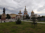 Иркутск, вид на Богоявленский собор Антон Ерошенко, ИА IrkutskMedia