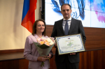 В День преподавателя высшей школы сотрудникам ИРНИТУ вручили Почетные грамоты губернатора