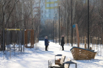Благоустройство берега реки Ушаковки завершилось в Иркутске