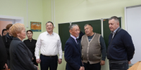 Глава региона оценил работы, выполненные в Верхне-Куйтинской школе в рамках федеральной программы «Модернизация школьных систем образования» - Министерство образования