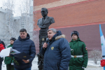 Открытие памятника Вячеславу Трубникову в Иркутске