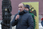 Открытие памятника Вячеславу Трубникову в Иркутске