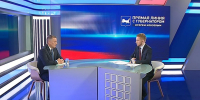 Прямая линия губернатора. Скриншот эфира - Irk.Ru