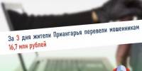За три дня жители Приангарья перевели мошенниками более 16 млн рубле - Weacom.Ru