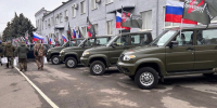 Автомобили для бойцов. Фото из телеграм-канала правительства Иркутской области - Irk.Ru