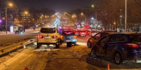 Массовое ДТП с пятью авто произошло в микрорайоне Лисиха Иркутска - КП-Иркутск