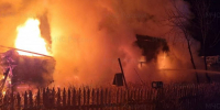 Пожар в Куйтунском районе. Фото ГУ МЧС России по Иркутской области - Irk.Ru