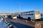 В Тайшетском районе с трассы слетела фура