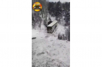 В Тайшетском районе с трассы слетела фура