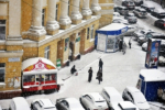 Акваторию Байкала рядом с Листвянкой сковало льдом за двое суток
