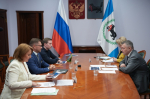 Игорь Кобзев и руководство Байкальского Сбербанка обсудили совместную работу