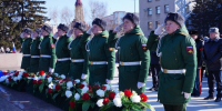 Торжественный митинг в честь Дня защитника Отечества прошел в Иркутске (12+) - ИА ИркСиб