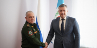 Губернатор Приангарья и руководитель реготделения Ассоциации участников СВО обсудили перспективы развития организации - ИА ИркСиб