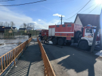 Талые воды подтопили дома и участки в Иркутском районе