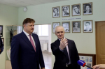 В День работника культуры полпред Президента в СФО посетил Новосибирское государственное хореографическое училище
