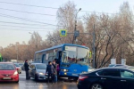 Автомобиль "вылетел" с трассы на Байкальском тракте