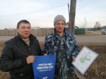 ЛДПР поблагодарила жителей поселка Усть-Ордынского за помощь в ликвидации подтопления
