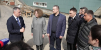 Игорь Кобзев проверил ход строительства новой поликлиники на бульваре Рябикова в Иркутске - IrkutskMedia.Ru