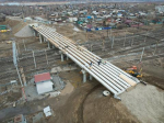 Путепровод на станции Батарейной готов более, чем на 50%