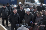 Игорь Кобзев посетил строящуюся поликлинику в предместье Рабочее в Иркутске