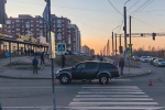 Место аварии на Баумана. Фото Госавтоинспекции Иркутска