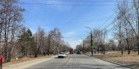 Место ДТП. Фото пресс-службы Госавтоинспекции Иркутска - Irk.Ru