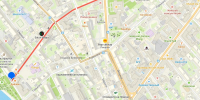 Улица Свердлова. Скриншот с сайта 2gis.ru - Irk.Ru
