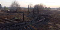 Последствия пожара. Фото пресс-службы ГУ МЧС по Иркутской области - Irk.Ru