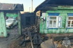 Открытый огонь потушили на крупном пожаре в деревне Егоровщина под Иркутском