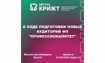 О ходе подготовки новых аудиторий ФП "Профессионалитет"