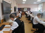 В КрИЖТ прошёл демонстрационный экзамен по модулю ПМ.02 "Организация сервисного обслуживания на транспорте (по видам транспорта)"   Тело новости