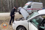 В Нижнеилимском районе пьяный водитель устроил погоню с полицией и перевернулся