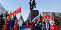 Праздничный автопробег провели в Иркутске депутаты Молодежного парламента - Законодательное Собрание