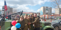 В Усть-Куте «Единая Россия» провела автопробег в честь 80-летия Великой Победы - Единая Россия