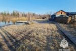 Почти 50 участков подтопило в Катангском районе из-за подъема уровня рек