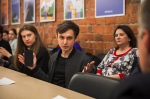 Руководитель стратегического проекта ИРНИТУ «Химический конструктор» Денис Чусов встретился со студентами и научными сотрудниками