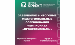 Завершились итоговые межрегиональные соревнования чемпионата «Профессионалы»