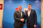 Губернатор Иркутской области встретился с участником программы “Время героев”