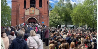 В Байкальске проходит церемония прощания с тремя убитыми школьниками - КП-Иркутск