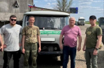 Четыре машины доставили в зону СВО от администрации Иркутского района