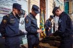 Курсанты ВУЦ при ИРНИТУ – участники встречи агитационно-пропагандистского поезда «Единство в памяти. Сила в подвиге!»