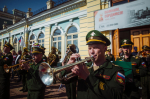 Курсанты ВУЦ при ИРНИТУ – участники встречи агитационно-пропагандистского поезда «Единство в памяти. Сила в подвиге!»