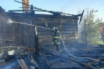 Два автобуса сгорели на стоянке в Иркутске